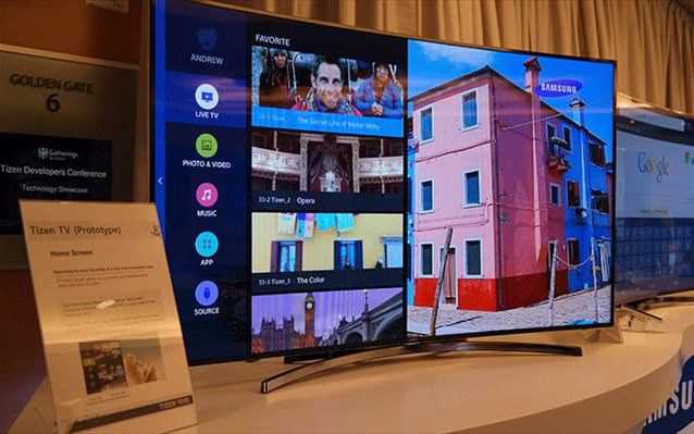 samsung tv tizen