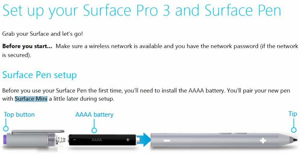 surface mini