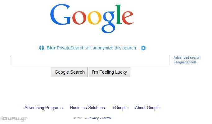 blur search