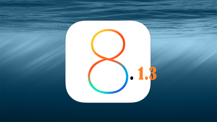 ios 8-1-3