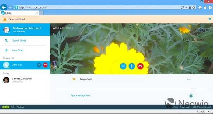 Skype for Web