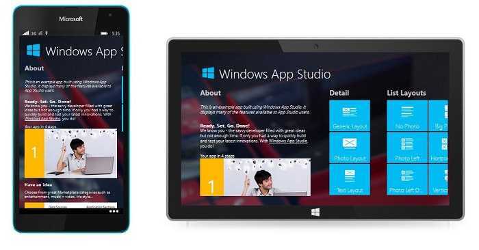 app studio microsoft