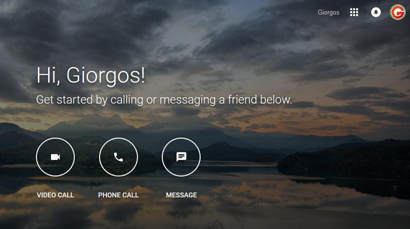 Google Hangouts