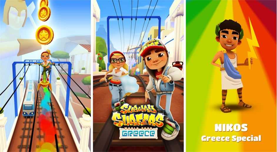 subway surfer greece