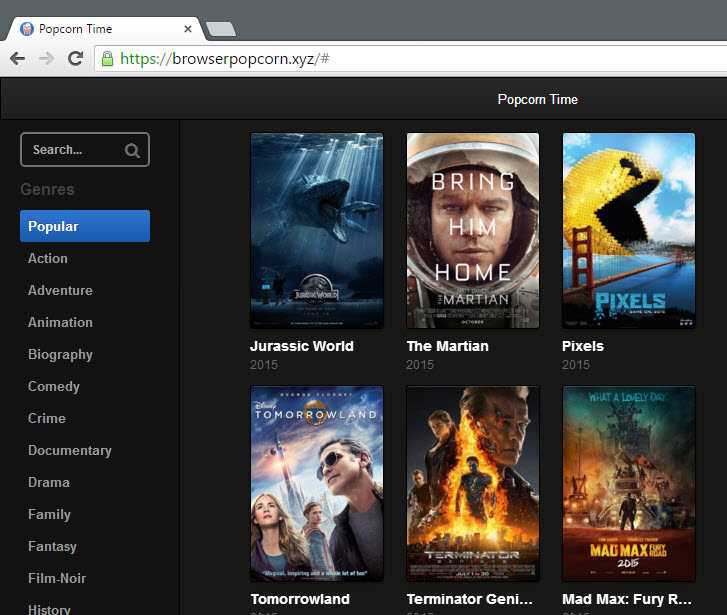 Popcorn Browser
