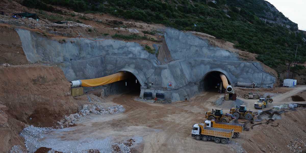 tunel klokova timelapse
