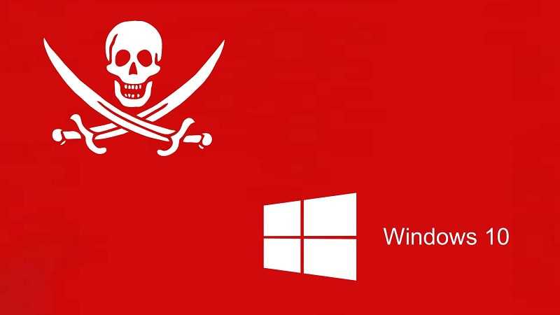 windows 10 piracy