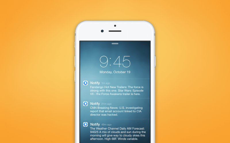 Notify - Blog Post Header