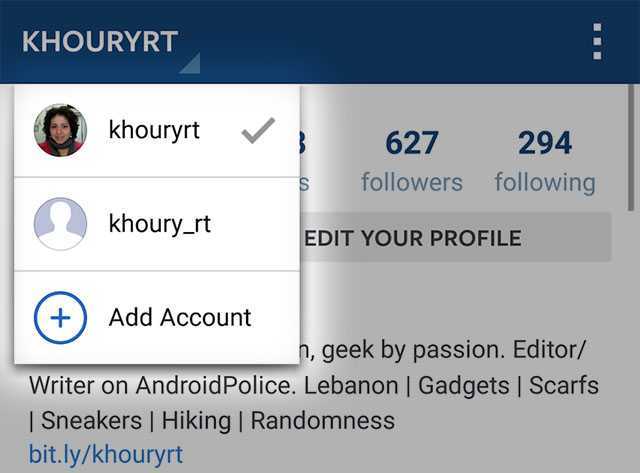 instagram accounts