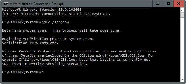 sfc-scannow sfcfix
