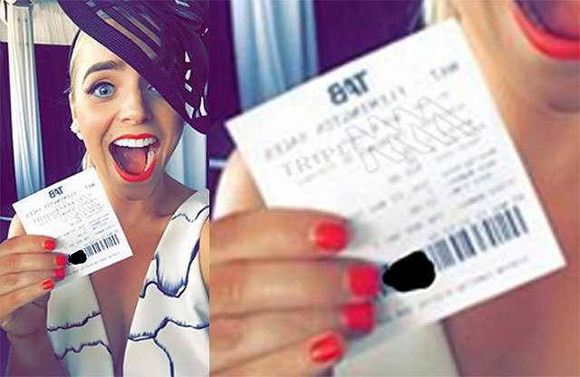 winning ticket social media