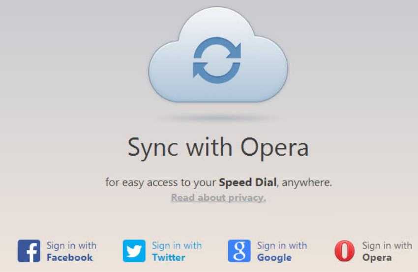 Opera Sync