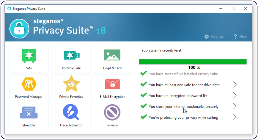 Steganos Privacy Suite 18