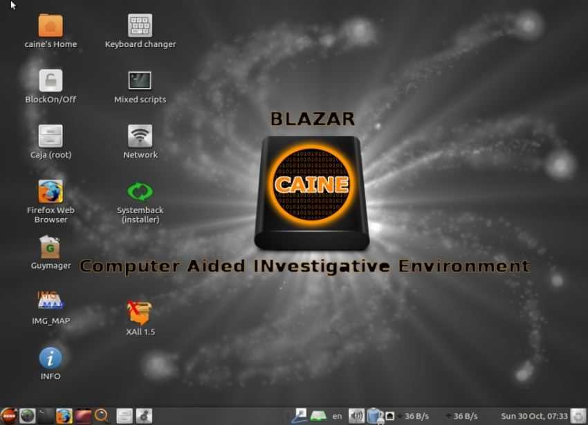 CAINE 8.0 Blazar