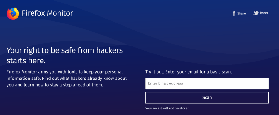 Firefox Monitor