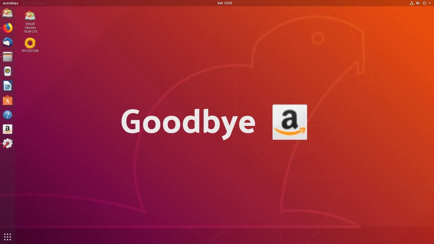 Ubuntu 20.04 Focal Fossa τέρμα στην εφαρμογή της Amazon