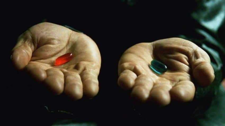 matrix red pill blue nio