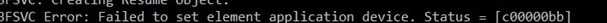 bcdboot bfsvc error