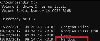 identify windows system partition in winpe
