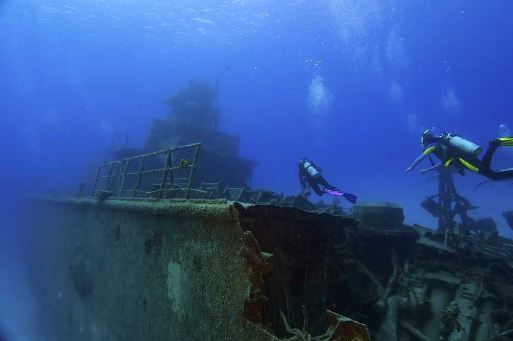 shipwreck blue
